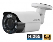 Bullet IP camera 4K H.265