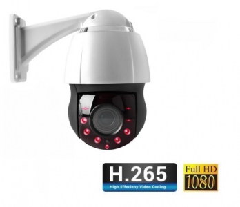 PTZ IP camera FullHD, 18x zoom en 120m nachtzicht