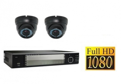 Set FullHD: Recorder + 2x FullHD IP Camera