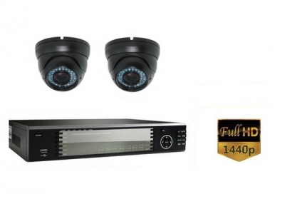 Set 2K: Premium NVR + 2x 2K IP Camera